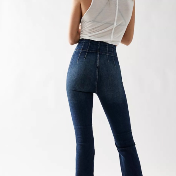 We The Free Jayde Flare Jeans - Sz 25 - Picture 5 of 6